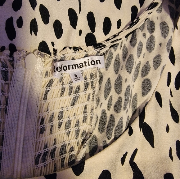 Reformation Alessi Dress Size 6 - Picture 4 of 5
